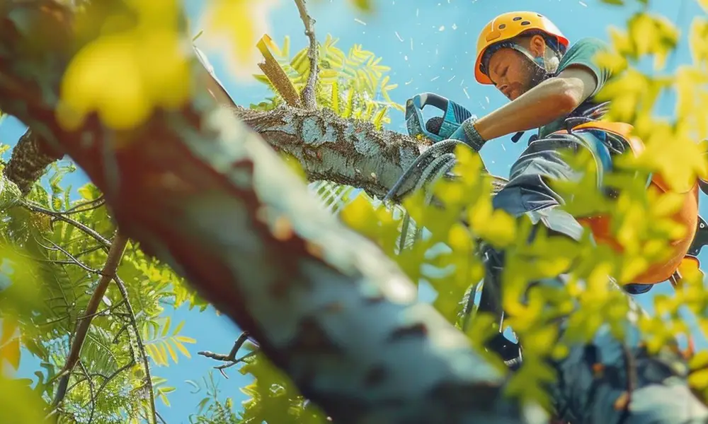 arbre après élagage professionnel